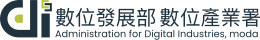 數位發展部數位產業署 Logo